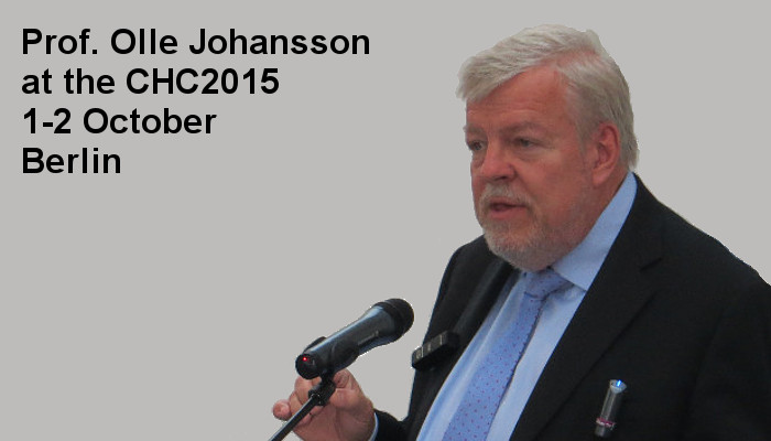 Prof. Olle Johansson at the Covert Harassment Conference 2015, 1-2 October, Berlin